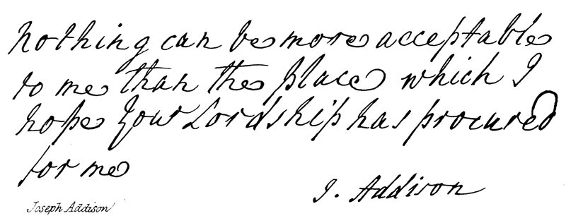 Joseph Addison - English School