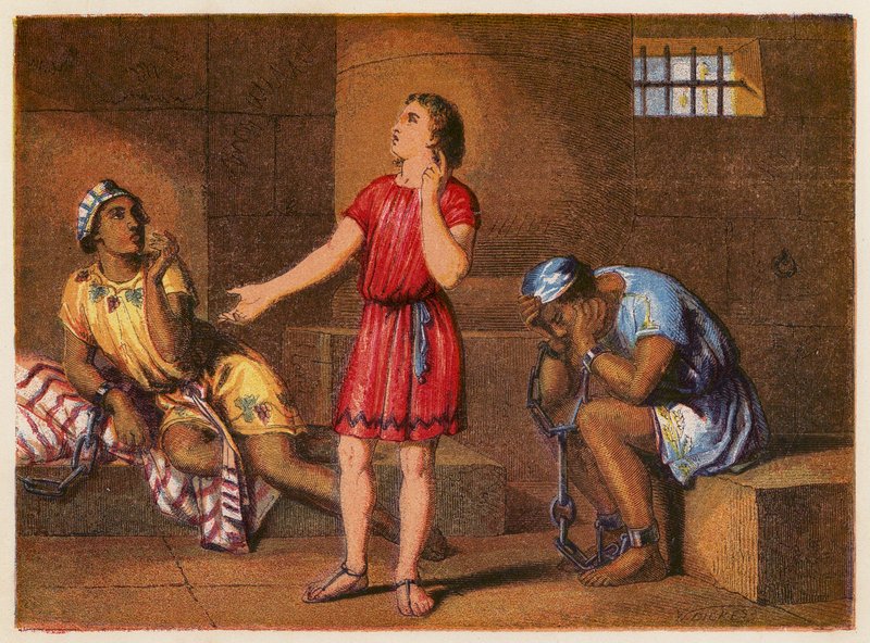 Joseph en prison - English School