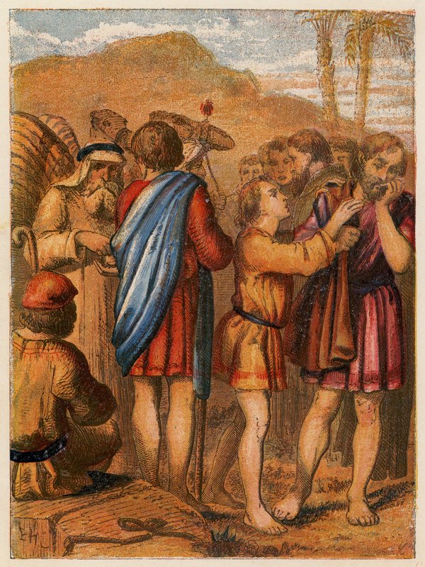 Joseph vendu par ses frères - English School