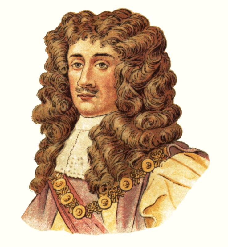 Roi Charles II - English School