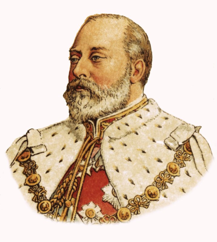 Le roi Édouard VII - English School