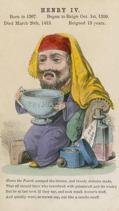 Roi Henri IV (aquatinte) - English School