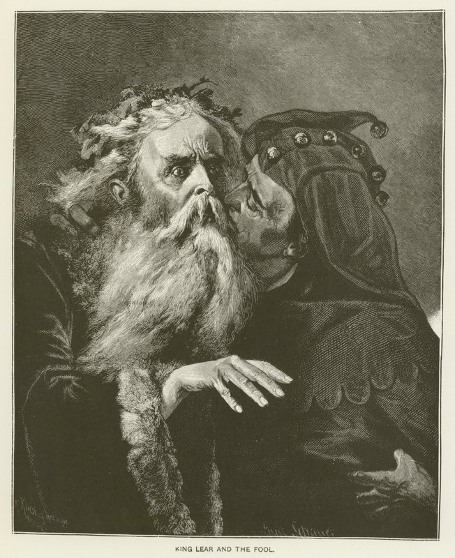 Le roi Lear et le fou - English School