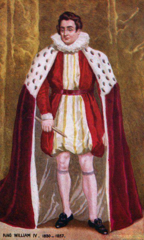 Le roi Guillaume IV - English School