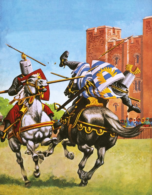 Chevaliers jouteurs - English School