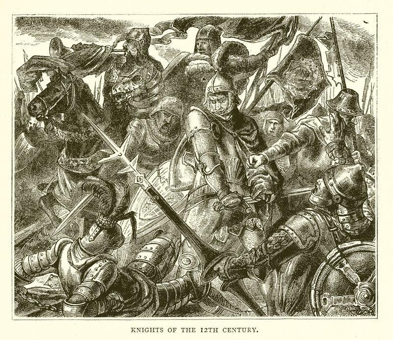 Chevaliers du XIIe siècle - English School