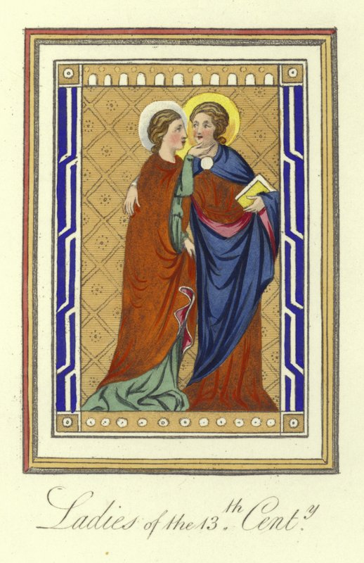 Dames du 13ème siècle - English School