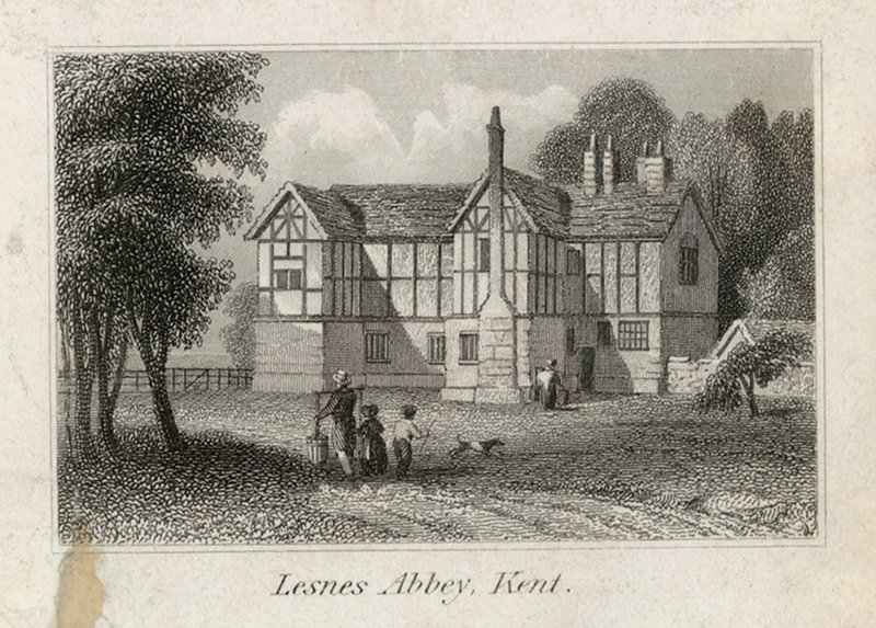 Abbaye de Lesnes dans le Kent - English School