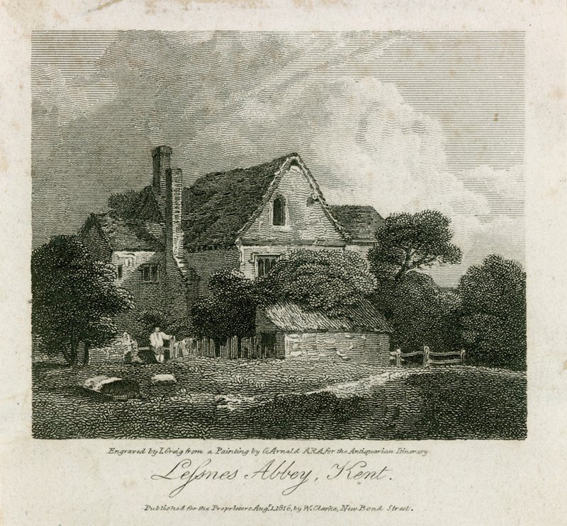 Abbaye de Lesnes dans le Kent - English School