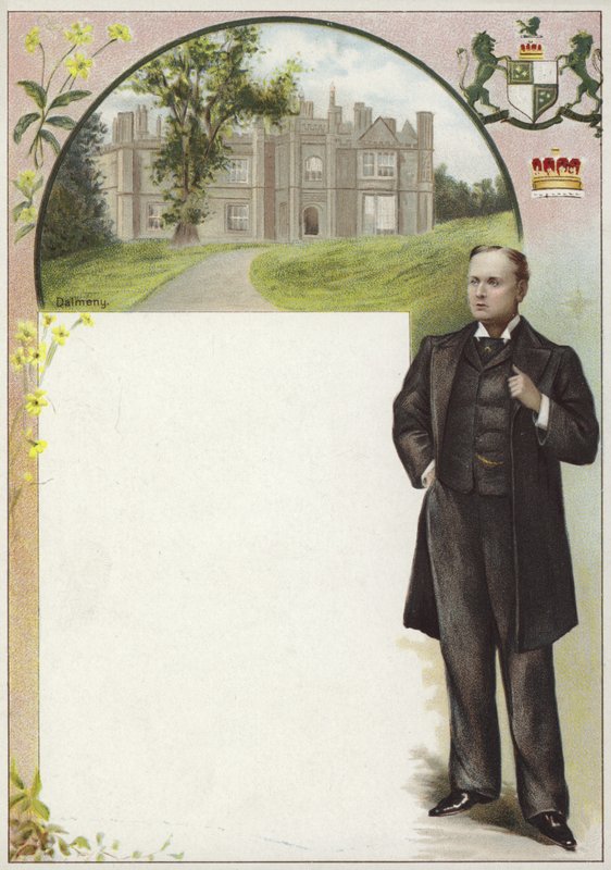 Carte Liebig représentant Lord Rosebery - English School