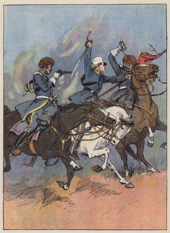 Le lieutenant Roberts sauve le drapeau - English School