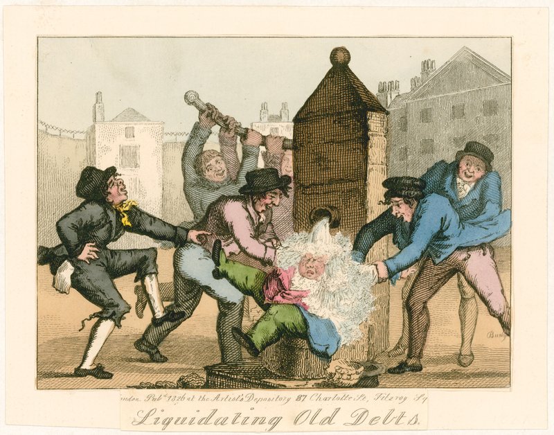 Liquidation des anciennes dettes, 1826 - English School