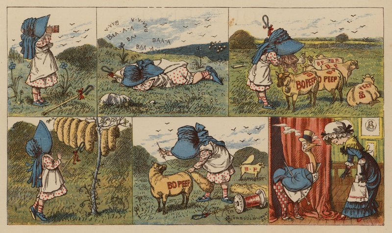 Petite Bo-Peep - English School