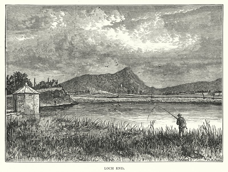Loch End (gravure) - English School