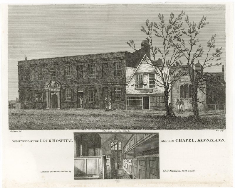 Hôpital Lock et sa chapelle, Kingsland - English School