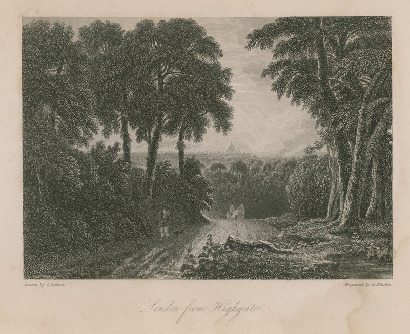 Londres depuis Highgate - English School