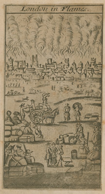 Londres en flammes - English School