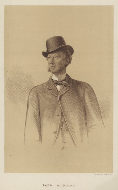 Lord Alington (lithographie) - English School