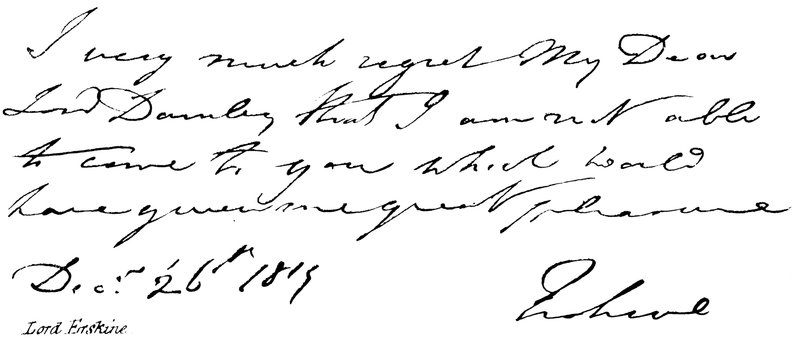 Lord Erskine - English School