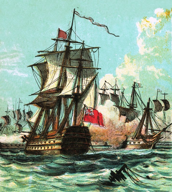 Victoire de Lord Howe - English School