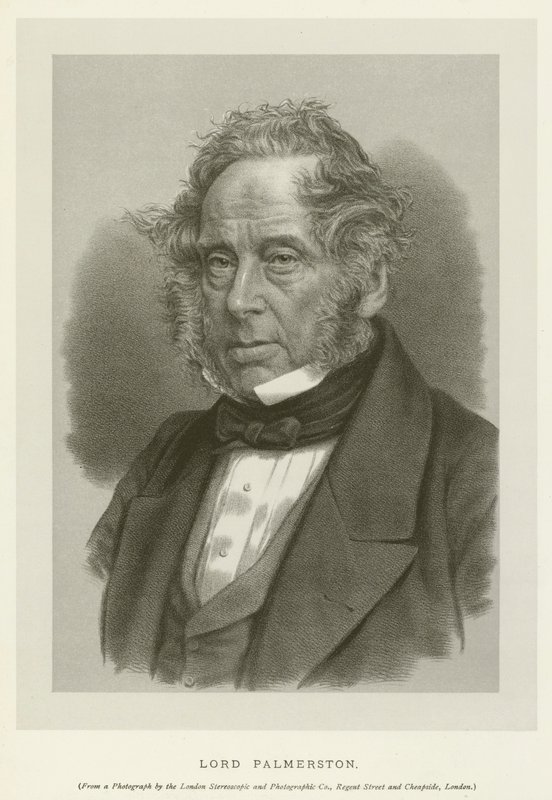 Lord Palmerston (lithographie) - English School