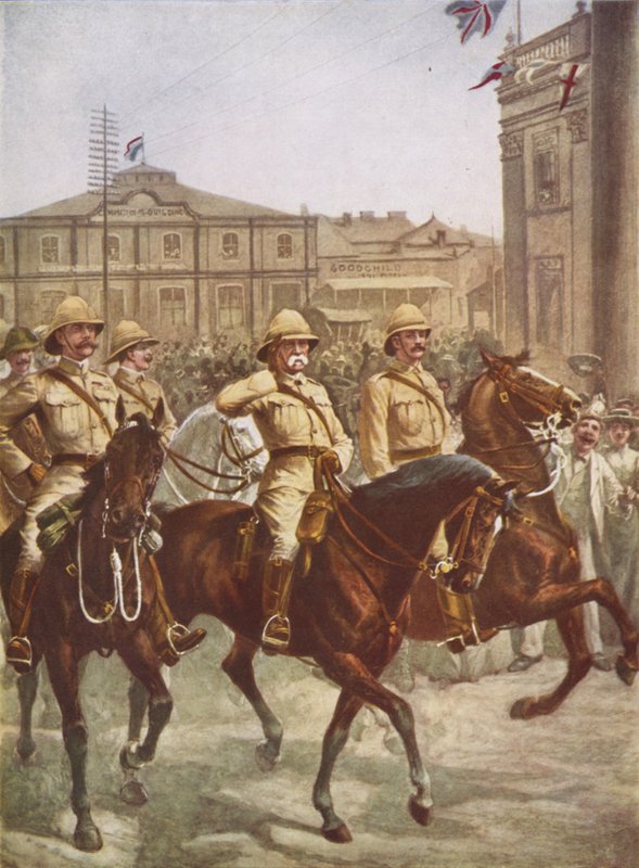 Lord Roberts à Kimberley - English School