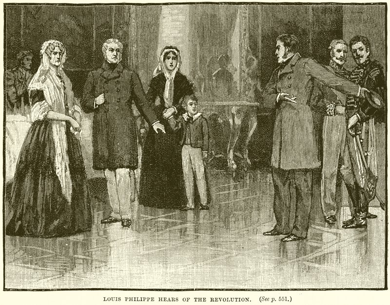 Louis Philippe apprend la Révolution - English School