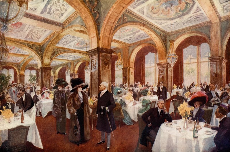Déjeuner à Claridge