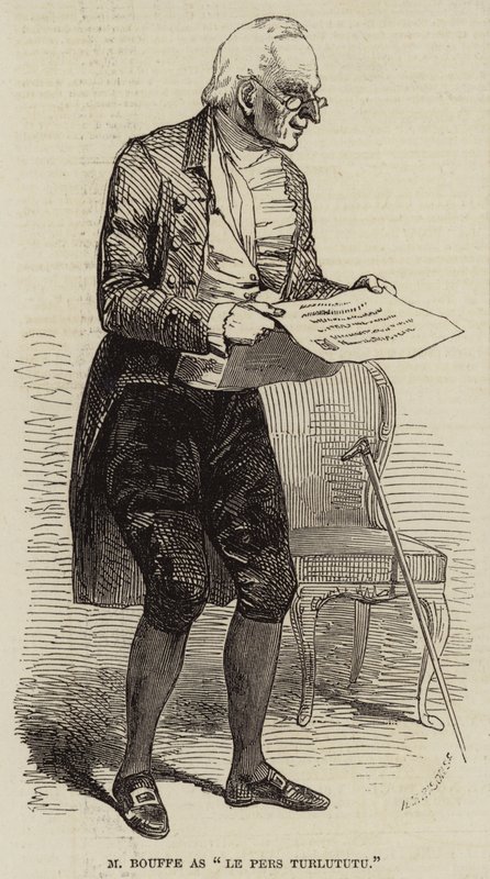 M Bouffe en tant que "Le Père Turlututu" - English School