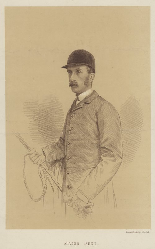Major Dent (lithographie) - English School
