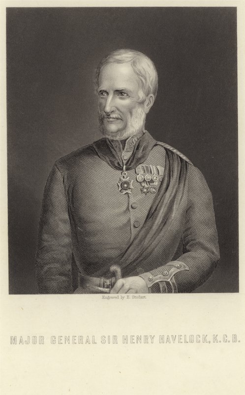 Major général Sir Henry Havelock - English School