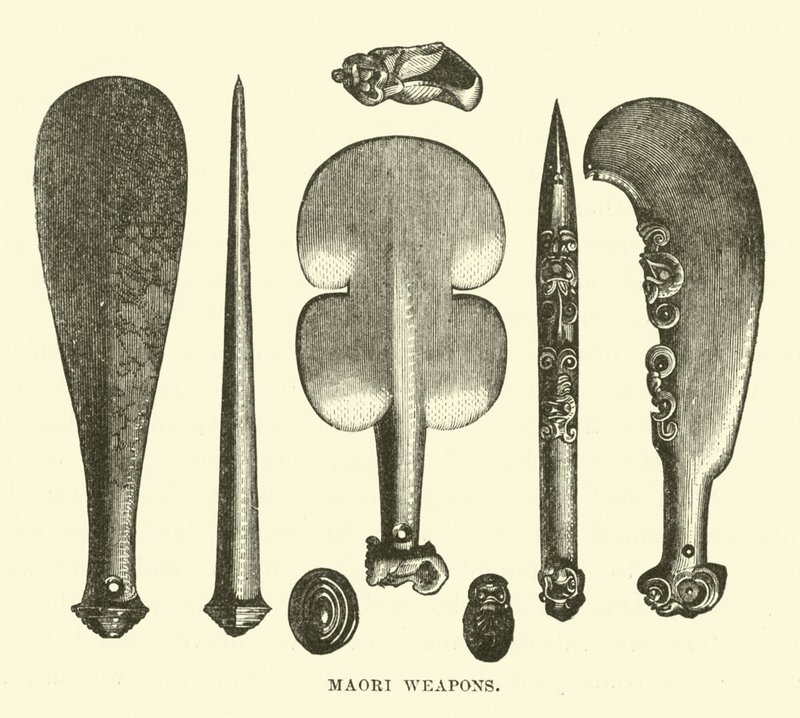 Armes Maories - English School