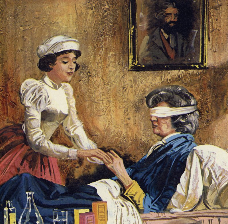 Marie Curie souffrait de très faibles yeux - English School