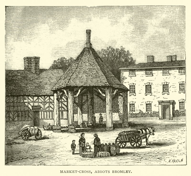 Croix du Marché, Abbots Bromley - English School