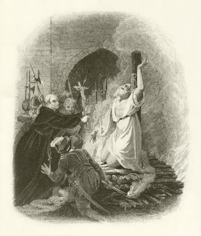 Martyr de Cranmer - English School
