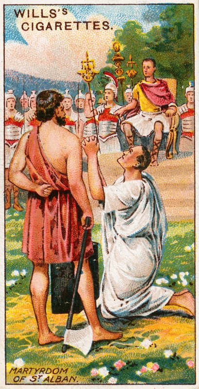 Martyr de Saint Alban, 304 après J.-C. - English School