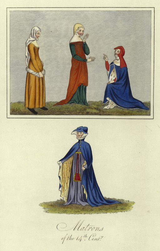 Matrones du 14ème siècle - English School