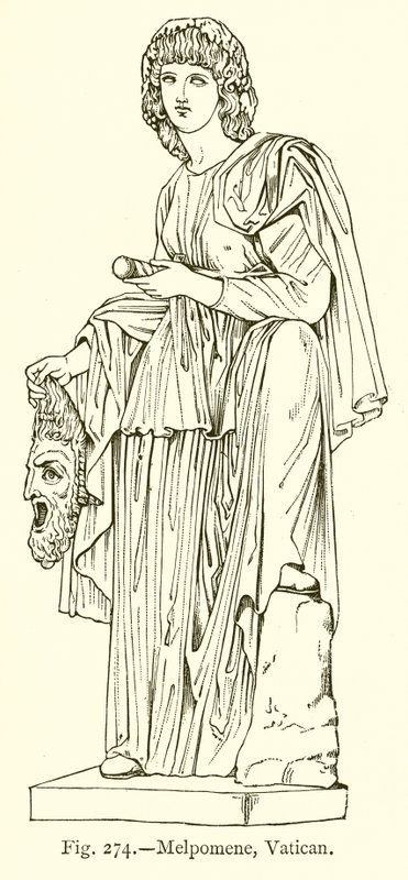 Melpomène, Vatican - English School