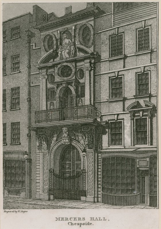 Mercers Hall, Cheapside, Londres - English School