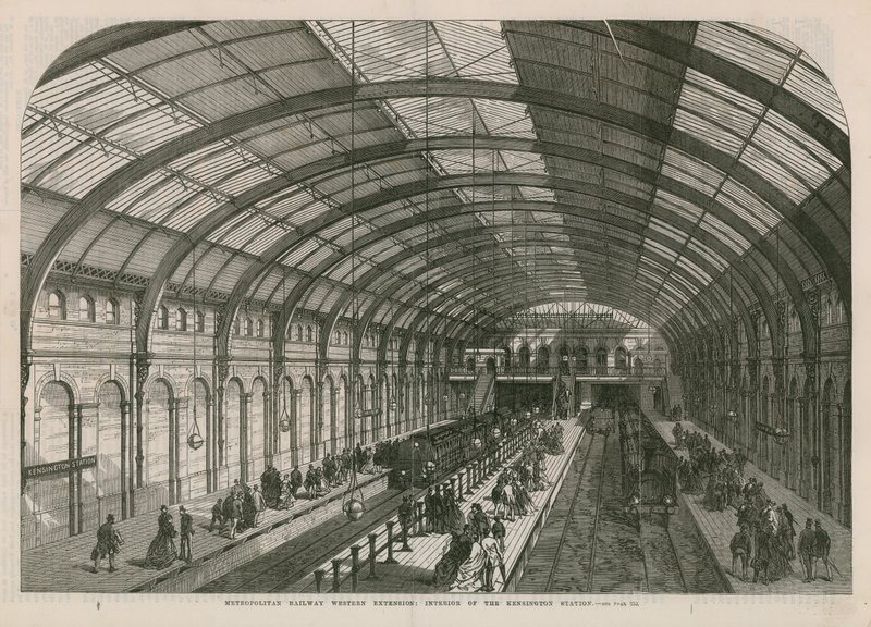 Extension ouest du Metropolitan Railway - English School