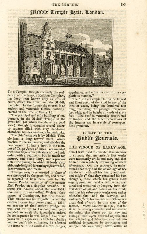 Salle du Middle Temple - English School