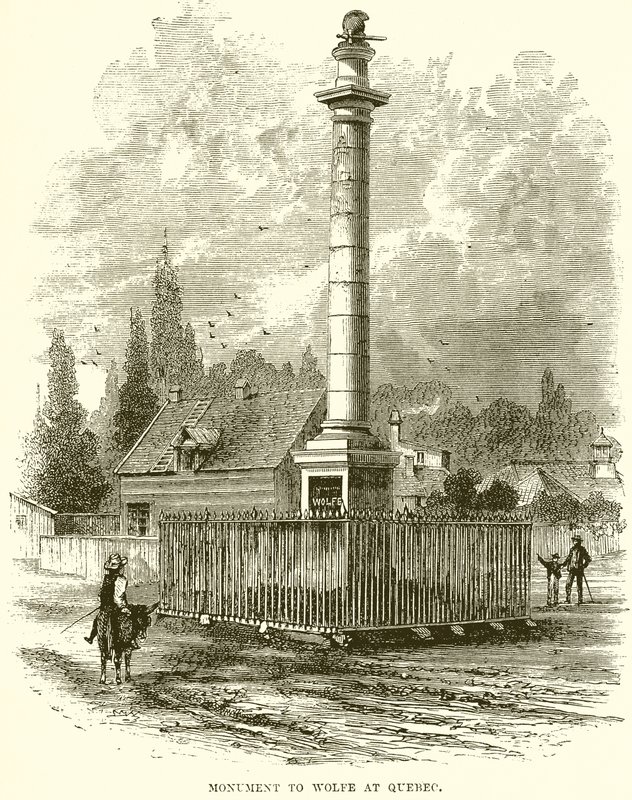 Monument à Wolfe à Québec - English School