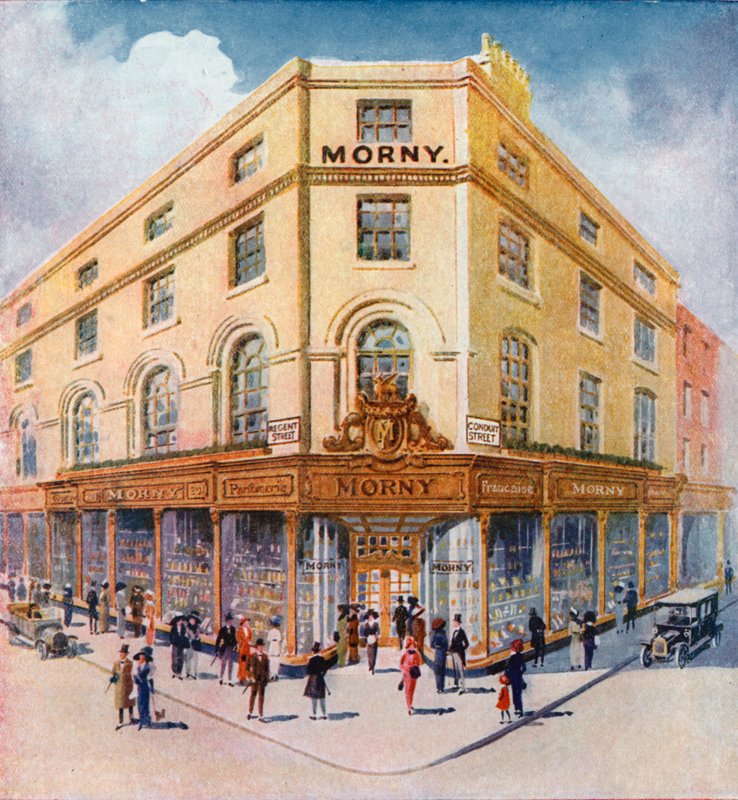 Morny Frères au 201 Regent Street - English School