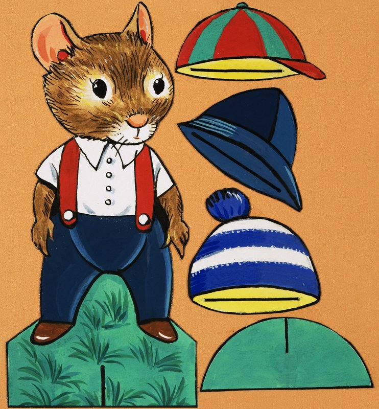 Découpage de souris - English School