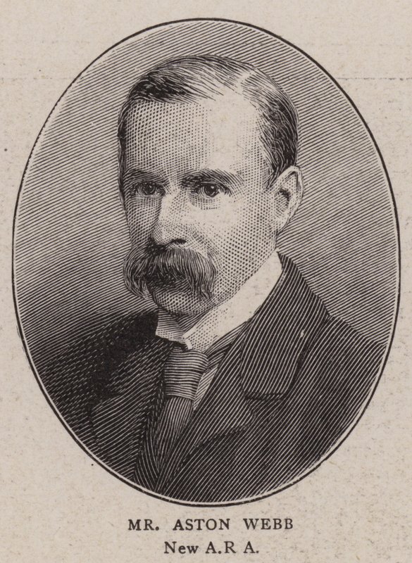 M. Aston Webb (gravure) - English School