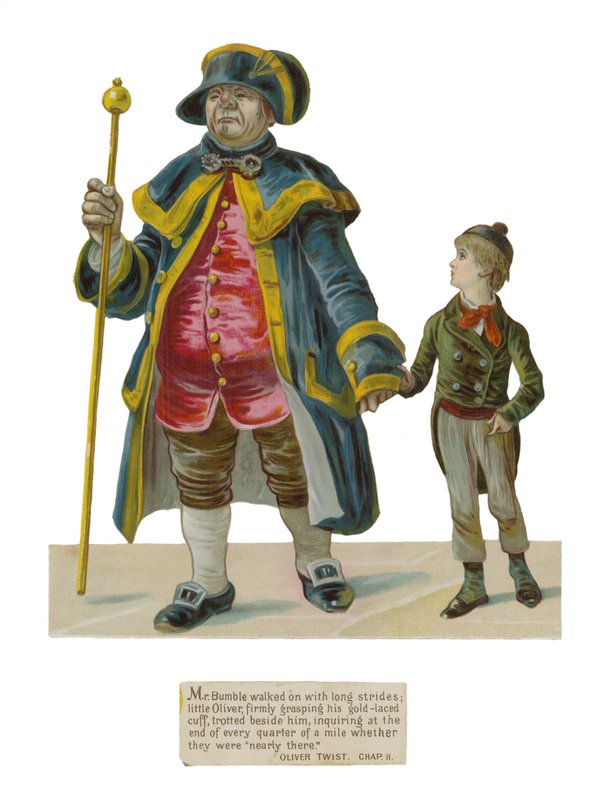 M. Bumble et Oliver Twist - English School