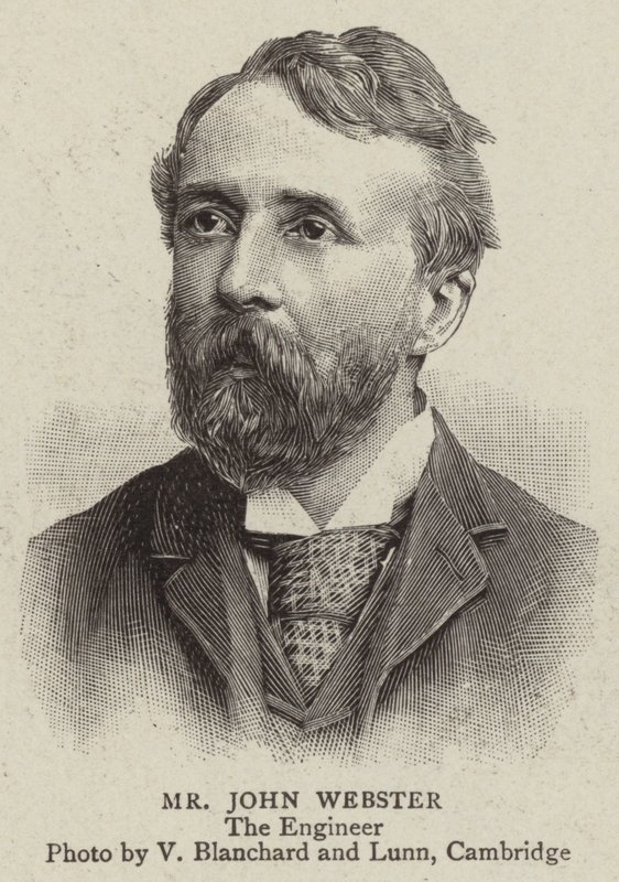 M John Webster (gravure) - English School