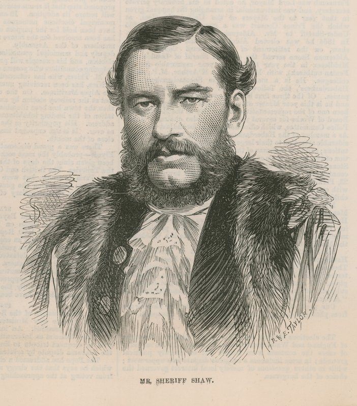 M. le shérif Shaw - English School