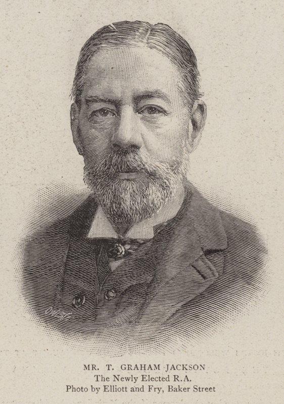 M. T. Graham Jackson (gravure) - English School