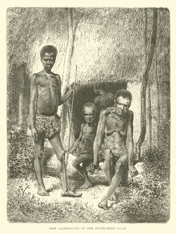 Néo-Calédoniens de la côte sud-ouest - English School
